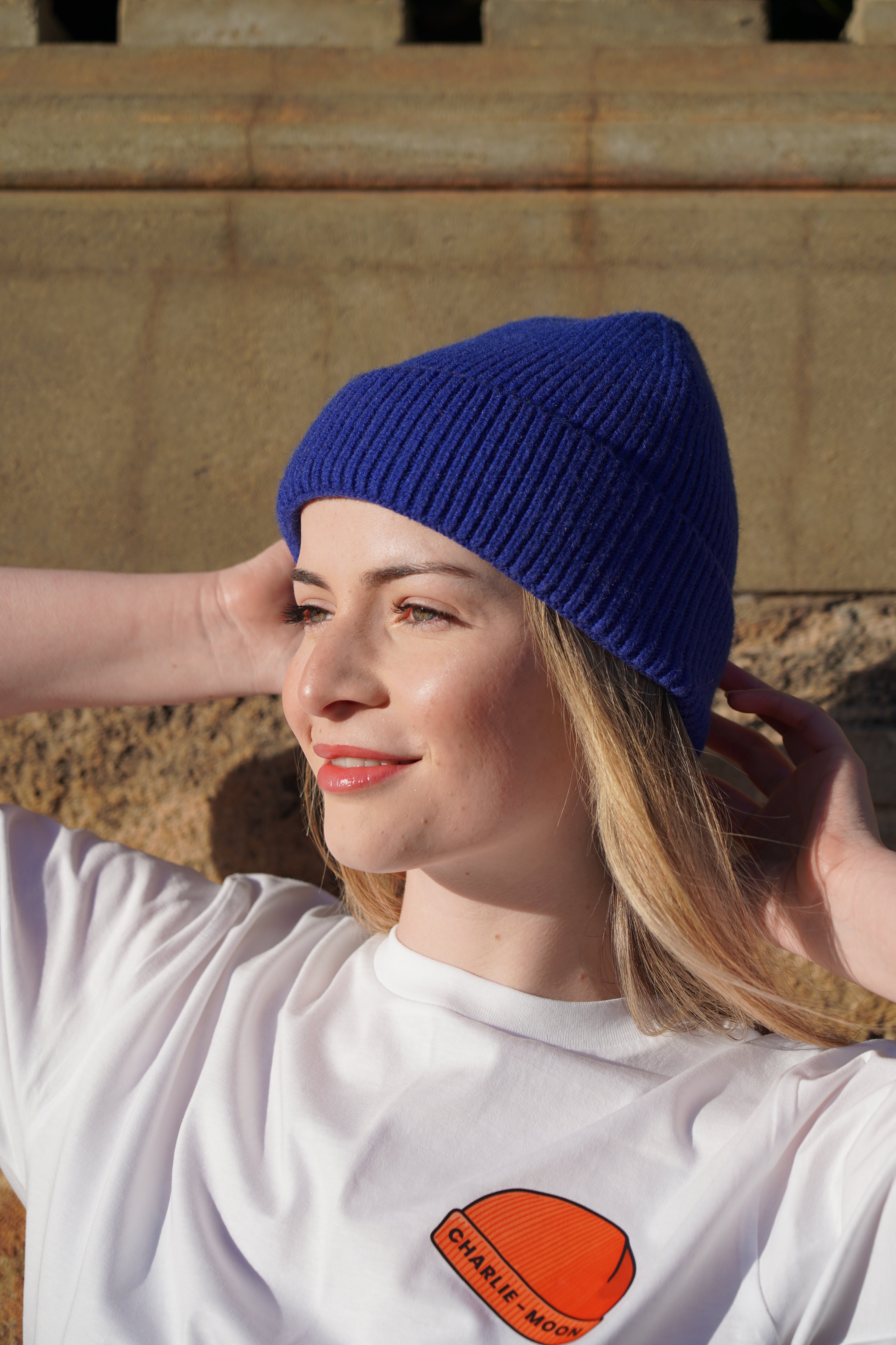 Charlie-Moon Official Beanie - Blue